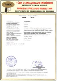 �zoduo TSEK Belgesi